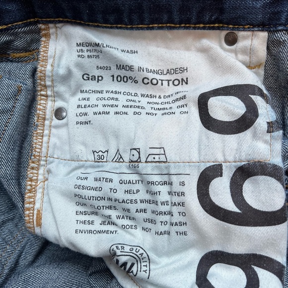 Gap 1969 Men’s Straight Leg Jeans - Picture 5 of 5